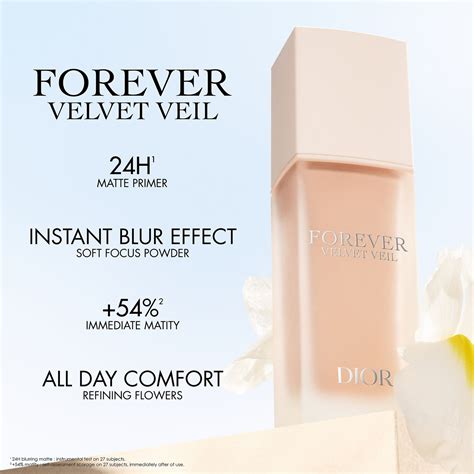 forever velvet veil dior|dior forever skin veil primer.